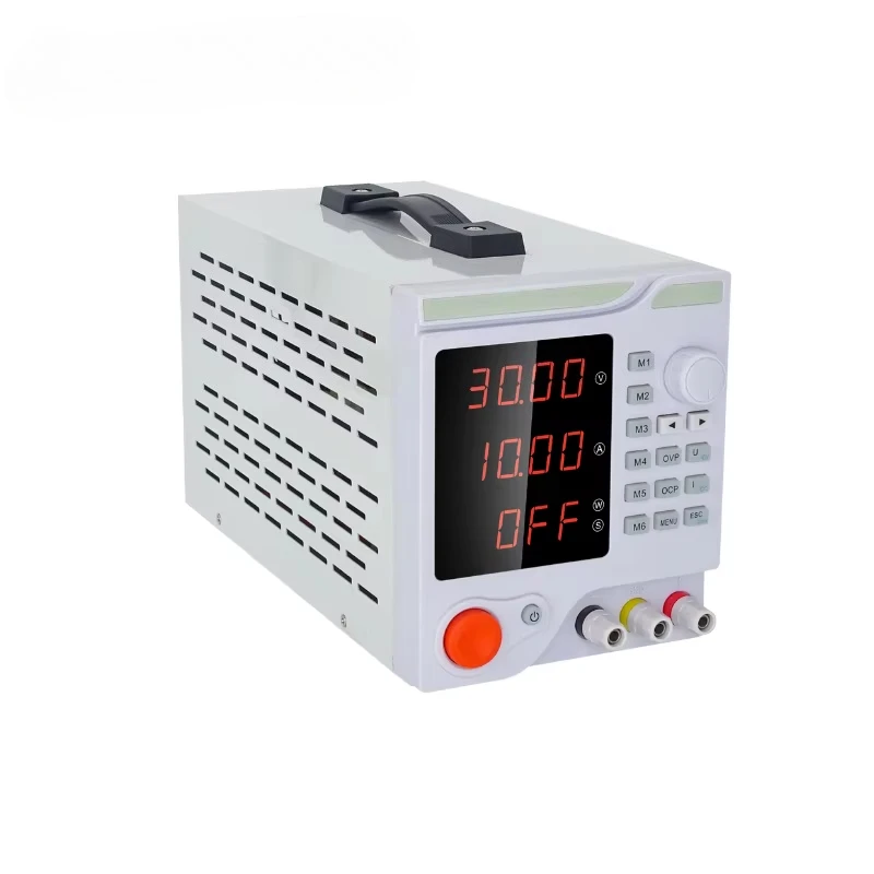 Programmable Dc Power Supply 60V 10A - 300W、15V、30V、60V、100V、150V、2A、5A、10A、4桁LED表示、プログラム可能、調整可能な直流スイッチング電源（実験用）